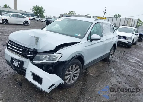 2019 Volkswagen Tiguan 2.0T S from USA, damaged, VIN 3VV0B7AX7KM031438